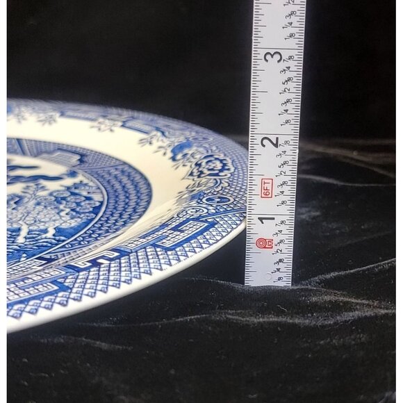 Vintage Churchill Blue Willow Serving Platter - Picture 7 of 9